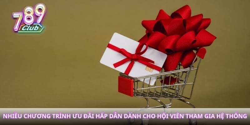 Nhiều chương trình ưu đãi hấp dẫn dành cho hội viên tham gia hệ thống